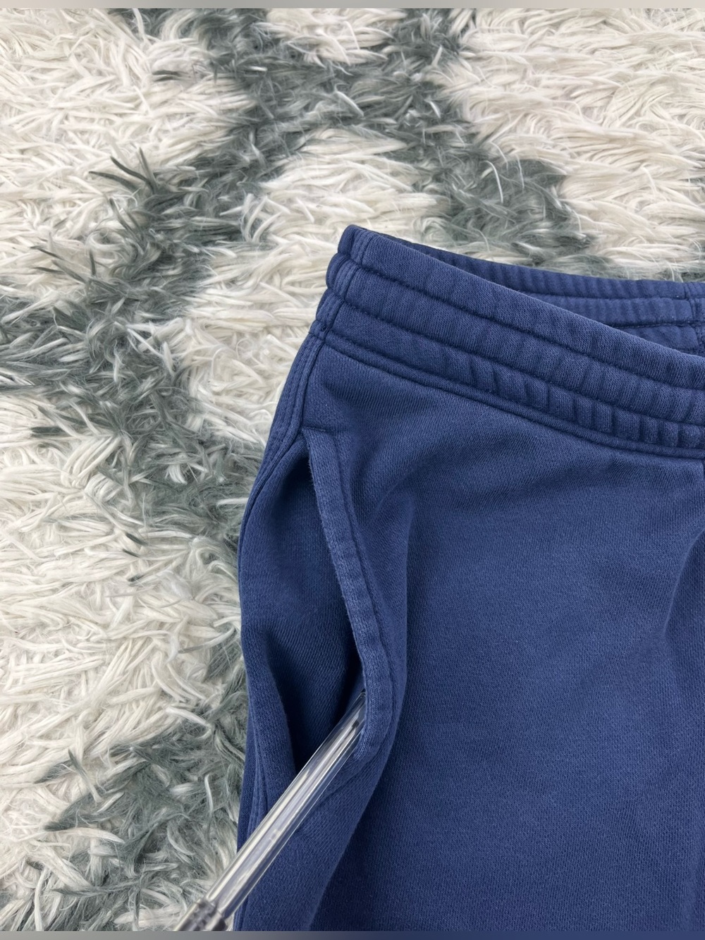Nike Sportswear Men’s Navy Fleece Joggers Sweatpants Tapered Leg 716830-410 M - Picture 5 of 12